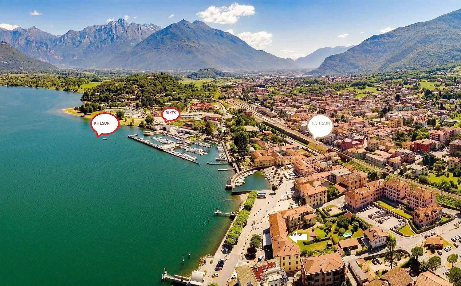 Διαμέρισμα La Casa Sul Porto, Lake View Colico